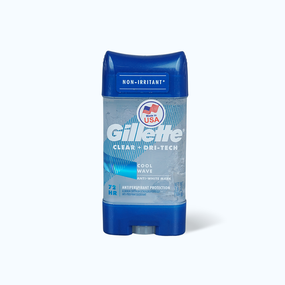 Gillette Gel Khu Mui Clear Cool Wave 107 ml