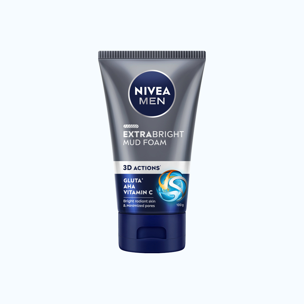 Nivea Sua Rua Mat Nam Khoang Chat Bun Sang Da 100g