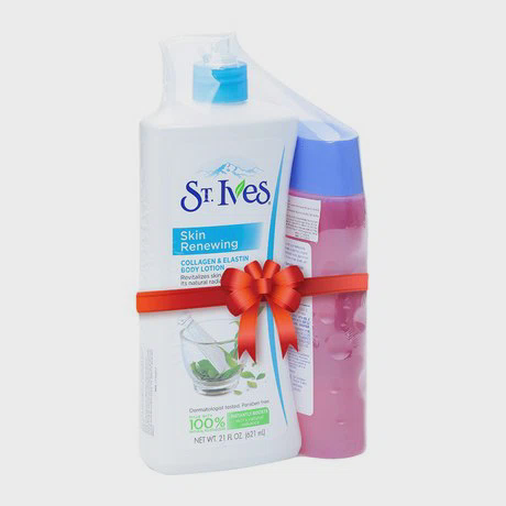 Sữa dưỡng thể Collagen ST.Ives (621ml) + Tặng kèm chai sữa tắm Suave Kids (355ml)
