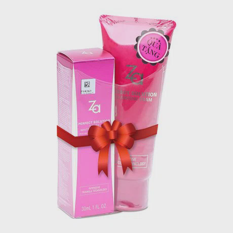 Tinh chất chống lão hóa Za True White (30ml) + Tặng kèm sữa rửa mặt Za Perfect Solution 100g