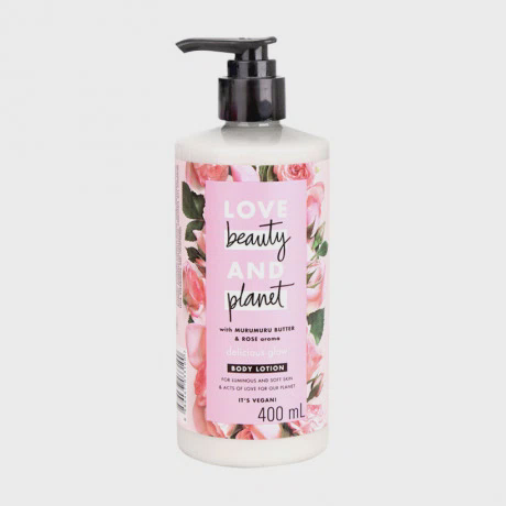 Sữa dưỡng thể làm sáng da Love Beauty And Planet Delicious Glow Body Lotion (Chai 400ml)
