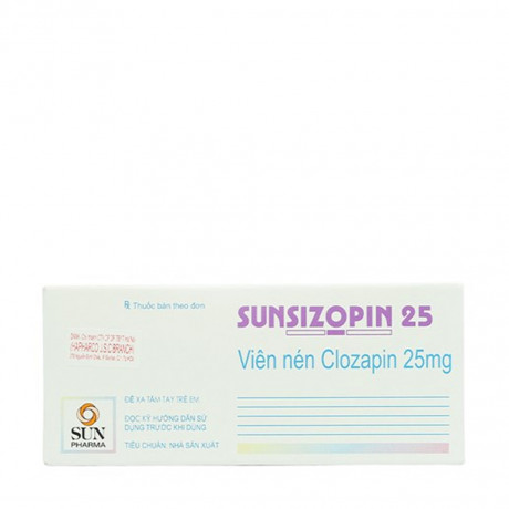 Sunsizopin 25mg (5 Vi x 10 Vien)