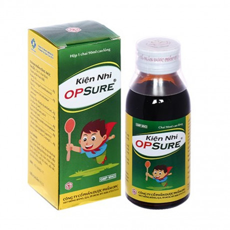 Siro Kiện Nhi Opsure giúp ăn ngon, tiêu hóa tốt, giảm đầy bụng (chai 90ml)