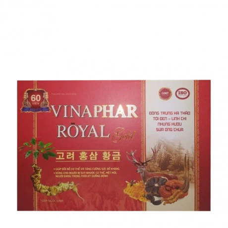 VINAPHAR ROYAL Gold Vien Uong Bo Tong Hop ( Hop 60v)
