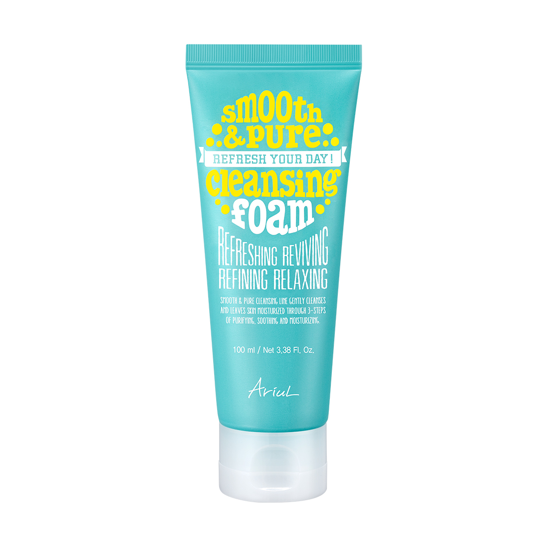 Sữa rửa mặt sạch sâu và ẩm mượt da Ariul Smooth & Pure Cleansing Foam (100ml)